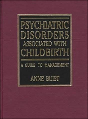 Book cover of "Psychiatric Disorders Associated With Childbirth"