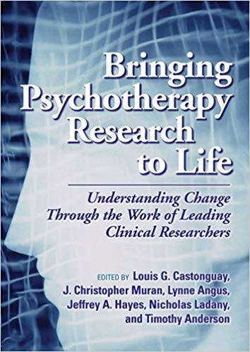 Book cover of "Bringing Psychotherapy Research to Life"