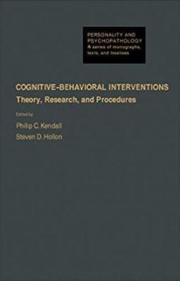 Book cover of "Cognitive-Behavioral Interventions: Theory, Research, and Procedures"