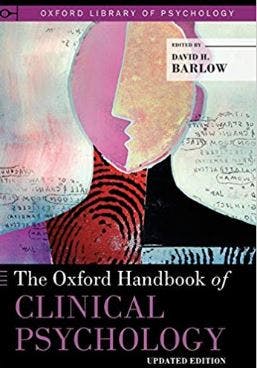 Book cover of "The Oxford Handbook of Clinical Psychology"