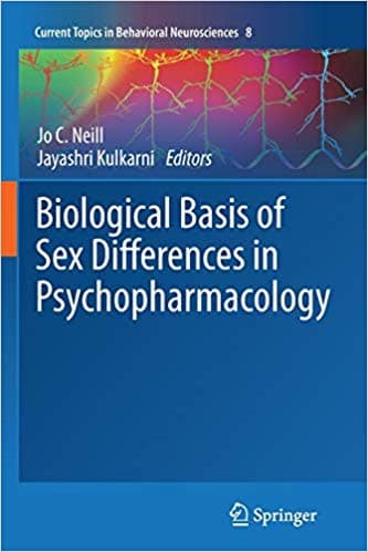 Book cover of "Biological Basis of Sex Differences in Psychopharmacology"