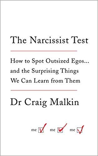 Book cover of "The Narcissist Test"
