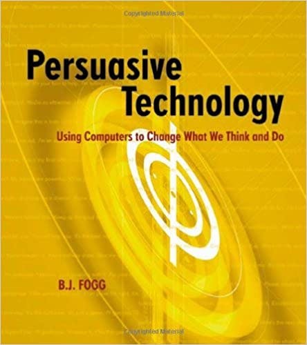 Book cover of "Persuasive Technology"
