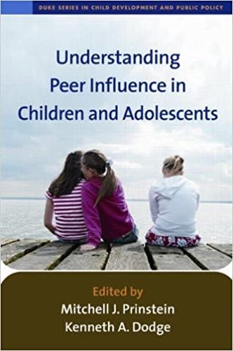 Book cover of "Understanding Peer Influence in Children and Adolescents"