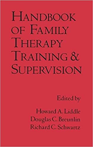 Book cover of "Handbook of Family Therapy Training and Supervision"