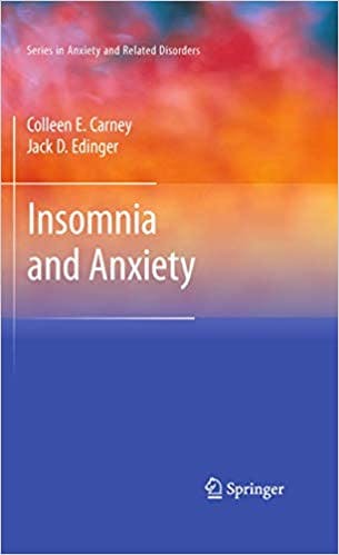 Book cover of "Insomnia and Anxiety"