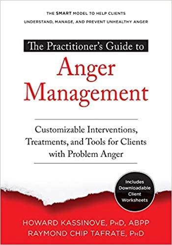 Book cover of "The Practitioner's Guide to Anger Management: Customizable Interventions, Treatments, and Tools for Clients with Problem Anger "