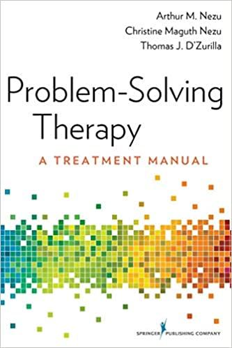 Book cover of "Problem-Solving Therapy: A Treatment Manual"