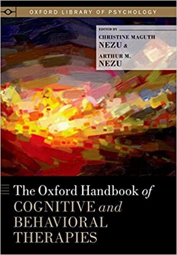 Book cover of "The Oxford Handbook of Cognitive and Behavioral Therapies"