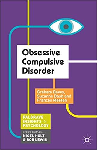 Book cover of "Obsessive Compulsive Disorder"