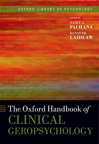 Book cover of "The Oxford Handbook of Clinical Geropsychology"