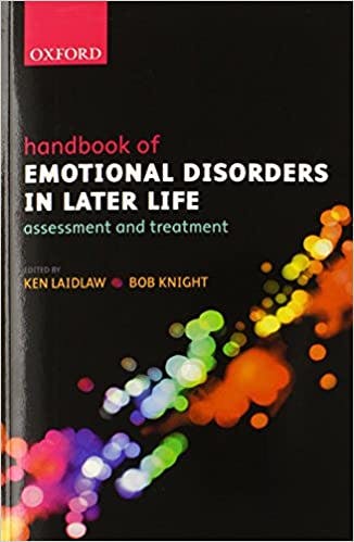 Book cover of "Handbook of Emotional Disorders in Later Life: Assessment and Treatment"