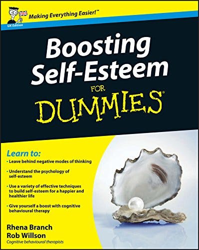 Book cover of "Boosting Self-Esteem For Dummies"