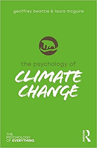 Book cover of "The Psychology of Climate Change"