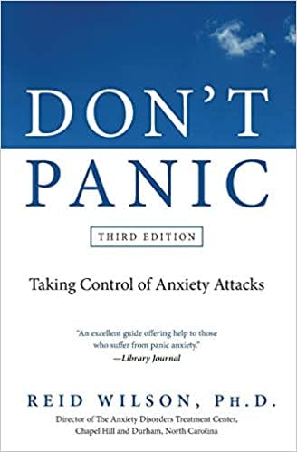 Book cover of "Don't Panic: Taking Control of Anxiety Attacks"