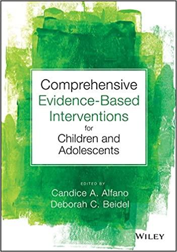 Book cover of "Comprehensive Evidence-Based Interventions for Children and Adolescents"