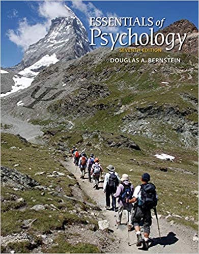 Book cover of "Essentials of Psychology"