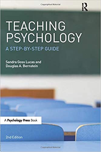 Book cover of "Teaching Psychology: A Step by Step Guide"