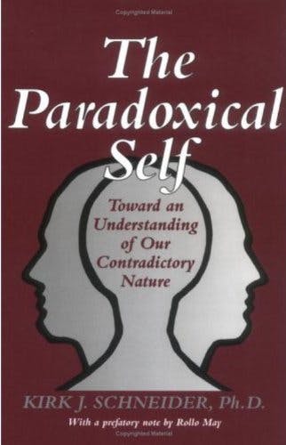 Book cover of "The Paradoxical Self: Toward an Understanding of Our Contradictory Nature"