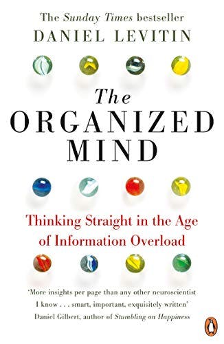 Book cover of "The Organized Mind"