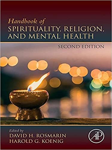 Book cover of "Handbook of Spirituality, Religion, and Mental Health"