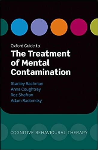 Book cover of "Oxford Guide to the Treatment of Mental Contamination"