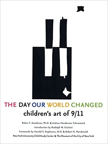 Book cover of "The Day Our World Changed: Children's Art of 9/11"