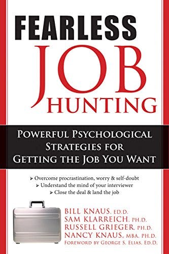 Book cover of "Fearless Job Hunting"