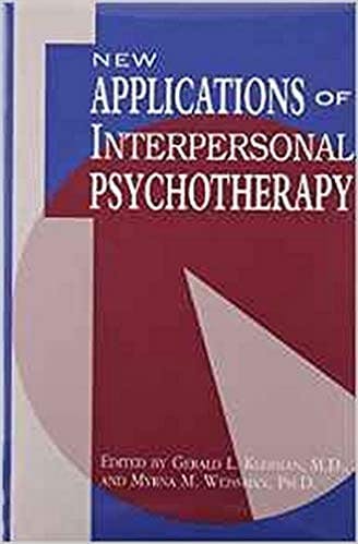 Book cover of "New Applications of Interpersonal Psychotherapy"