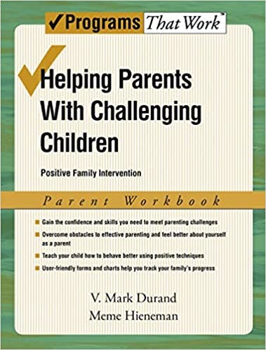 Book cover of "Helping Parents with Challenging Children: Parent Workbook"