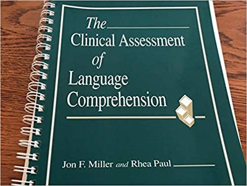 Book cover of "Clinical Assessment of Language Comprehension"