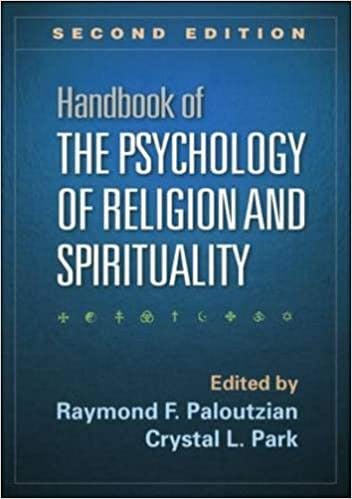 Book cover of "Handbook of the Psychology of Religion and Spirituality, Second Edition"