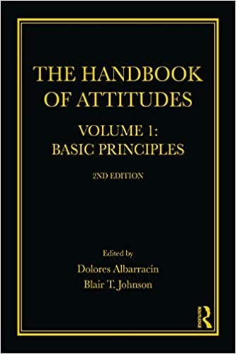 Book cover of "The Handbook of Attitudes, Volume 1: Basic Principles: 2nd Edition"