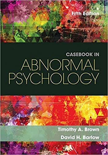 Book cover of "Casebook in Abnormal Psychology "