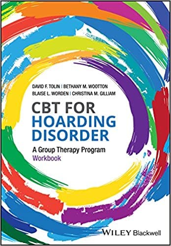Book cover of "CBT for Hoarding Disorder: A Group Therapy Program Workbook"