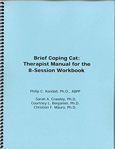 Book cover of "Brief Coping Cat: Therapist Manual for the 8-Session Workbook"