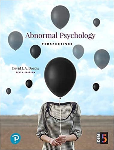 Book cover of "Abnormal Psychology: Perspectives"