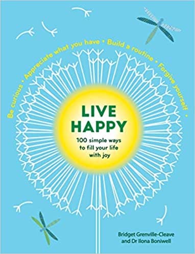 Book cover of "Live Happy"