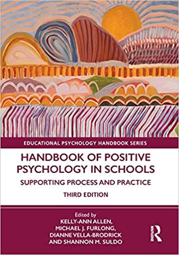 Book cover of "Handbook of Positive Psychology in Schools"