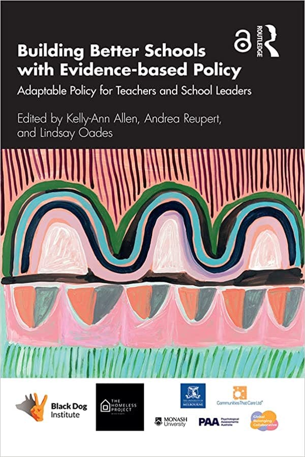 Book cover of "Building Better Schools with Evidence-based Policy"