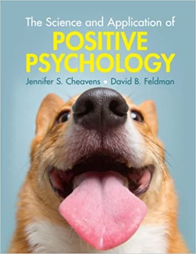 Book cover of "The Science and Application of Positive Psychology"