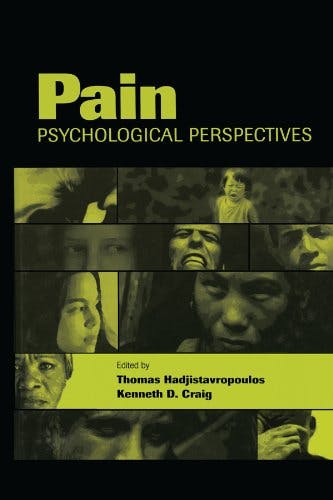 Book cover of "Pain: Psychological Perspectives"