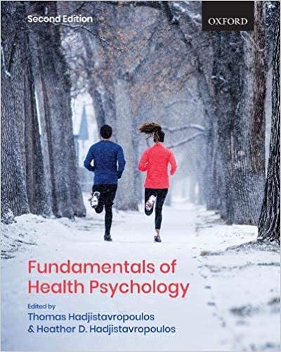 Book cover of "Fundamentals of Health Psychology, 2nd Edition"