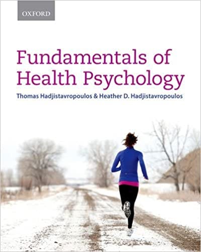 Book cover of "Fundamentals of Health Psychology"