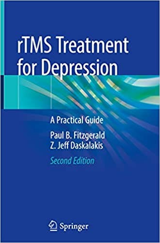 Book cover of "rTMS Treatment for Depression: A Practical Guide"