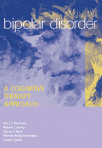 Book cover of "Bipolar Disorder: A Cognitive Therapy Approach"