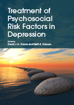 Book cover of "Treatment of Psychosocial Risk Factors in Depression"