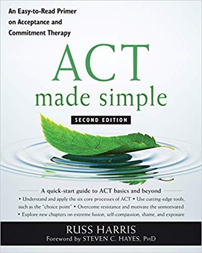 Book cover of "ACT made simple"