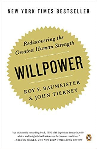 Book cover of "Willpower"