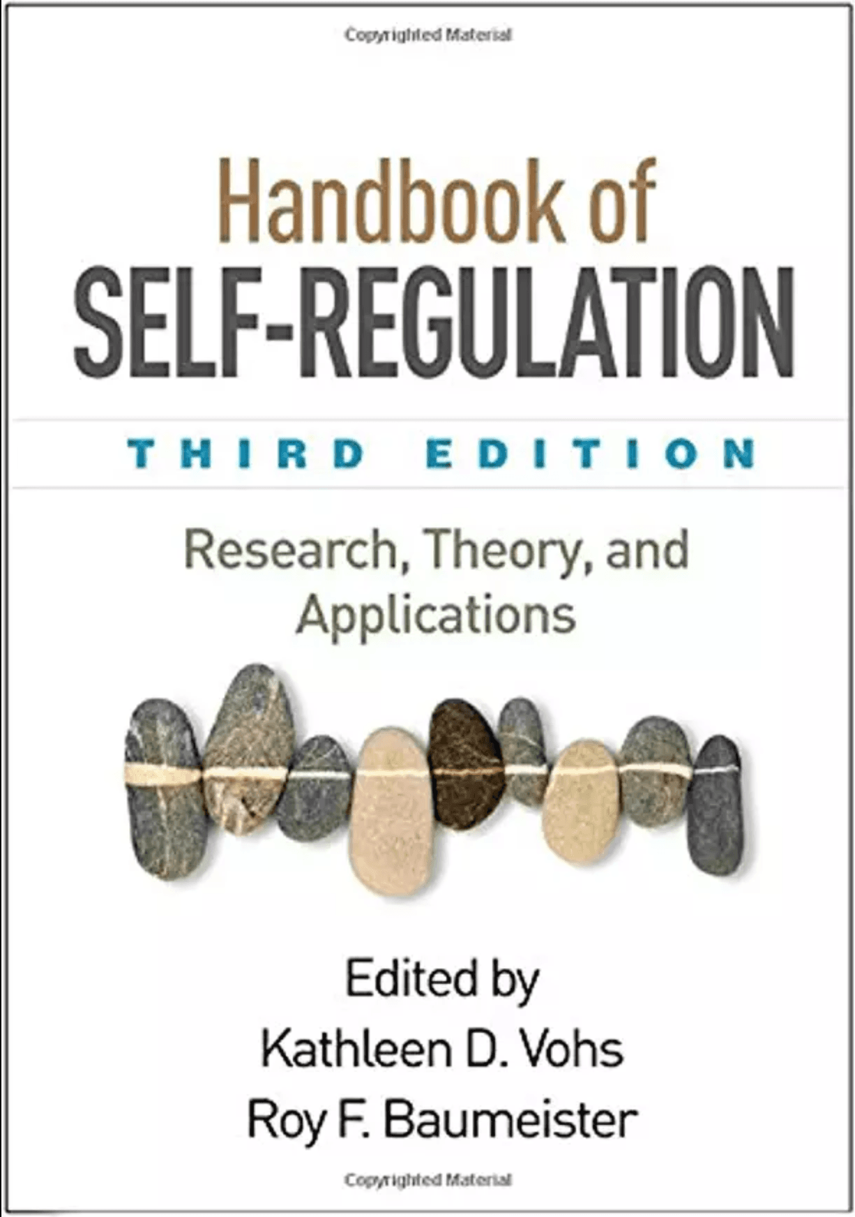 Handbook of Self-Regulation, Third Edition Book cover of "Handbook of Self-Regulation, Third Edition"